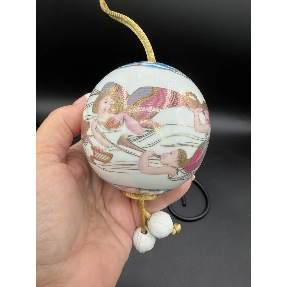 Lladro Angels Choir Ball Ornament 2003 🎶✨
